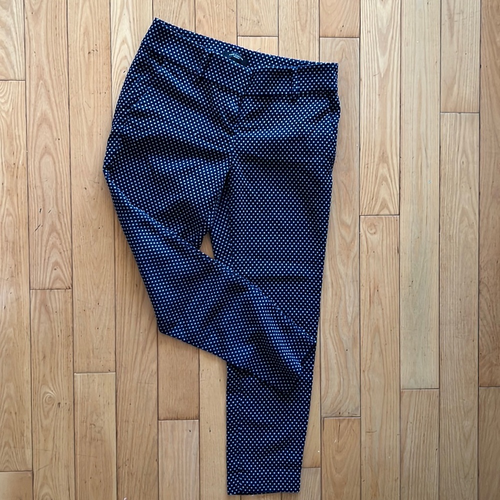 Ann Taylor Petite - Navy Cropped Pants
